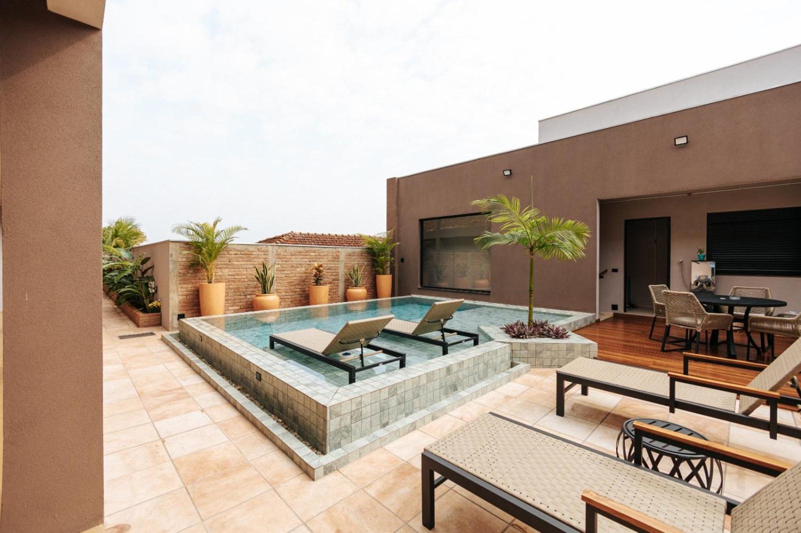 Villa Nova Hotel Ribeirao Claro Екстер'єр фото